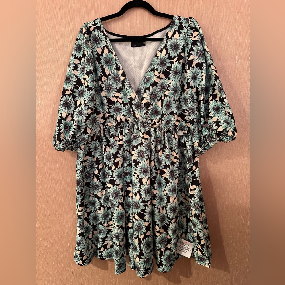 ASOS floral print dress